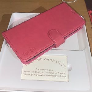 Samsung galaxy S21 plus pink cell phone case